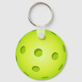 Pickleball Keychain - Grönt Nyckelring