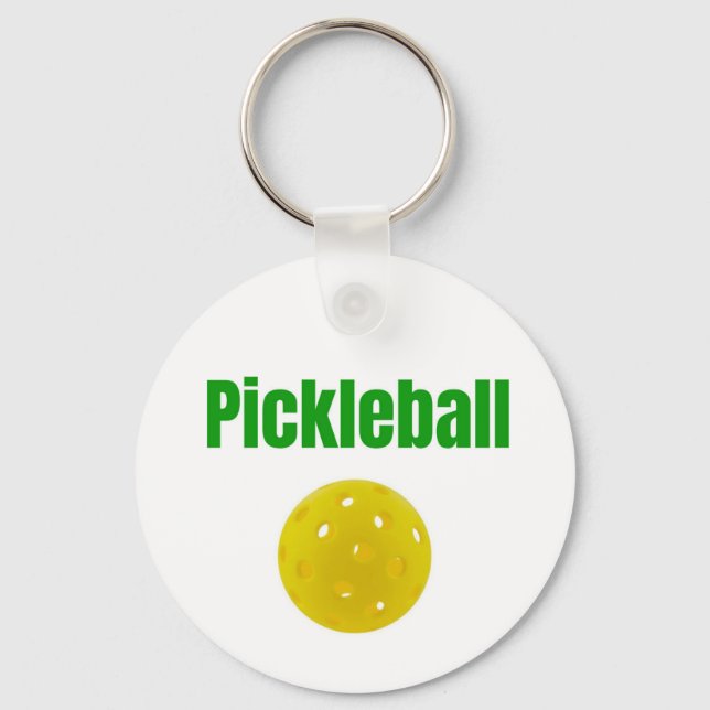 Pickleball Keychain Nyckelring (Framsida)