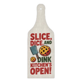 Pickleball Kitchen’s Open Funny Paddle