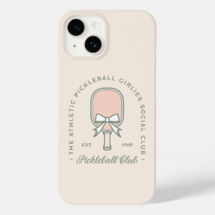 Pickleball klubb flickaktigt rosa och grönt