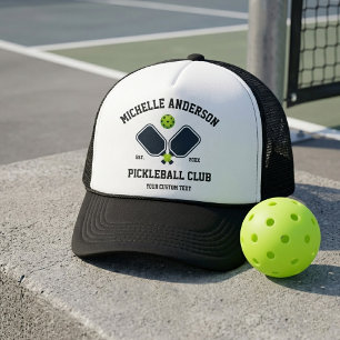 Pickleball Klubb Lag-Paddlar & Boll Personlig Keps