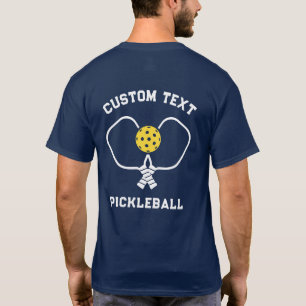 Pickleball Klubb Personlig Namn T Shirt
