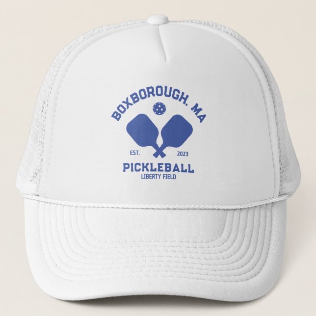 Pickleball Klubb Pickleball Paddle & Boll Anpassni Keps (Framsida)