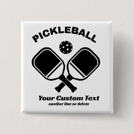 Pickleball Klubb Pickleball Paddle & Boll Anpassni Knapp