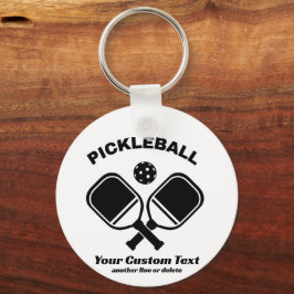 Pickleball Klubb Pickleball Paddle & Boll Anpassni Nyckelring