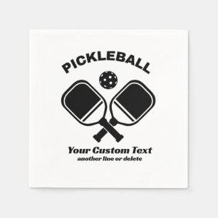 Pickleball Klubb Pickleball Paddle & Boll Anpassni Pappersservett