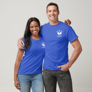 Pickleball Klubb Pickleball Paddle & Boll Anpassni T Shirt