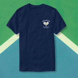 Pickleball Klubb Pickleball Paddle & Boll Anpassni T Shirt