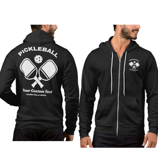 Pickleball Klubb Pickleball Paddle & Boll Anpassni T Shirt (Skapare uppladdad)