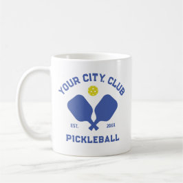 Pickleball Klubb Team Player Anpassningsbar Pickle Kaffemugg