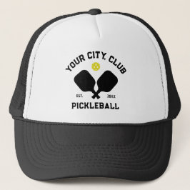 Pickleball Klubb Team Player Anpassningsbar Pickle Keps