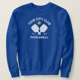 Pickleball Klubb Team Player Anpassningsbar Pickle Lång Ärmad Tröja