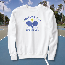 Pickleball Klubb Team Player Anpassningsbar Pickle Lång Ärmad Tröja