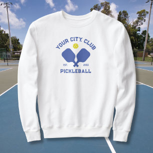 Pickleball Klubb Team Player Anpassningsbar Pickle Lång Ärmad Tröja