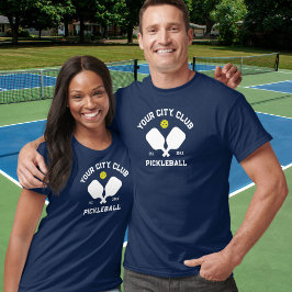 Pickleball Klubb Team Player Anpassningsbar Pickle T Shirt