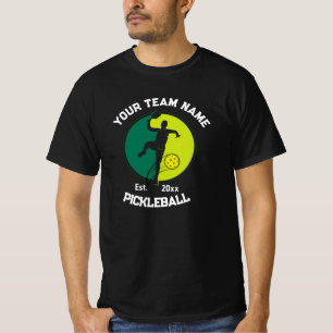Pickleball Klubb Team Player Pickler-Anpassningsba T Shirt
