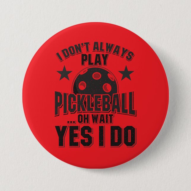 Pickleball Knapp (Framsida)