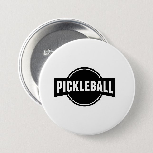 Pickleball-knapp Knapp (Framsida & baksida)