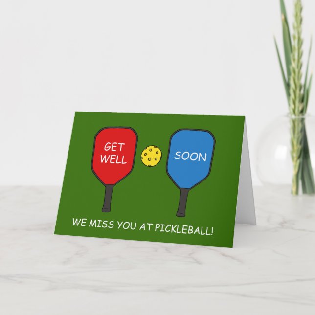 Pickleball kommer snart kort (Framsida)