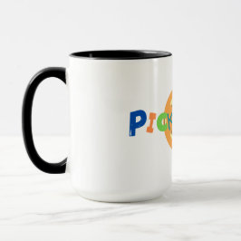 Pickleball kopp-kaffe 2-Tone Mugg, 15 oz Mugg