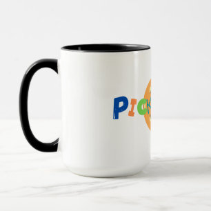 Pickleball kopp-kaffe 2-Tone Mugg, 15 oz Mugg