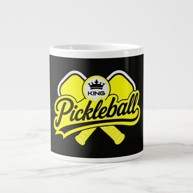 Pickleball Kung Champion Jumbo Mugg (Framsidan)