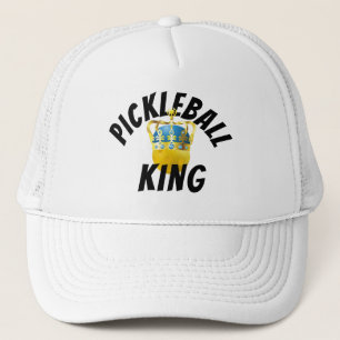 Pickleball Kung, Gult Pickleball War A Krona Keps