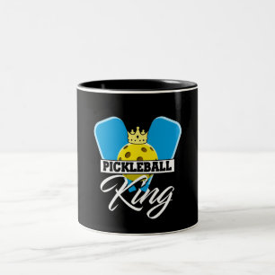Pickleball Kung - Ljubblmästare i Pickleball Två-Tonad Mugg