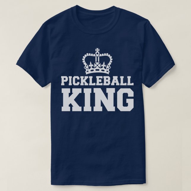 Pickleball kung t shirt (Design framsida)