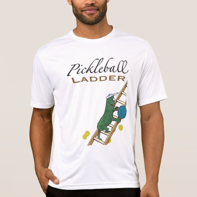 Pickleball Ladder T-shirt (Framsida)