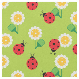 💚🐞 Pickleball ladybugs, daisy, anpassningsbar st Tyg