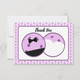 Pickleball Lavender Bride and Groom Tack Kort