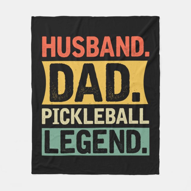 Pickleball legend 3 fleecefilt (Framsidan)