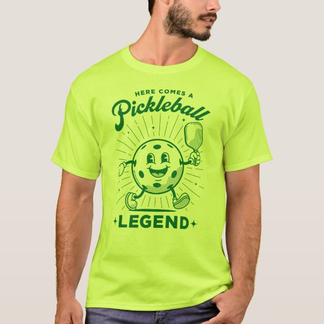 PICKLEBALL LEGEND by PickleballPlayerz T Shirt (Framsida)