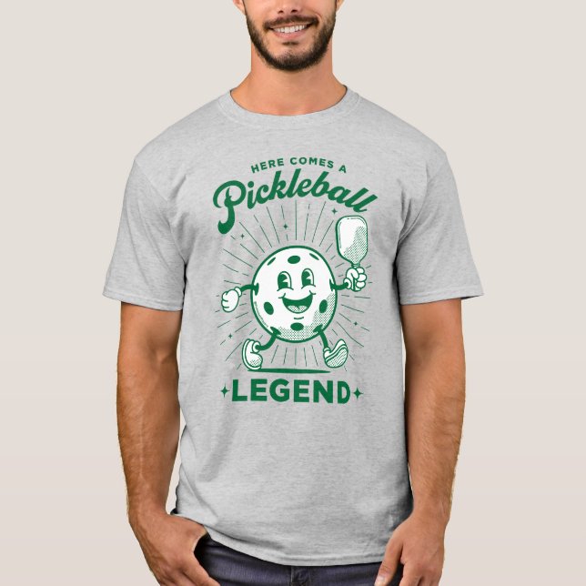 PICKLEBALL LEGEND by PickleballPlayerz T Shirt (Framsida)