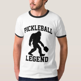 Pickleball Legend Funny Bigfoot T Shirt