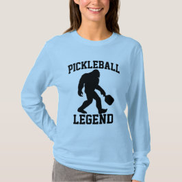 Pickleball Legend Funny Bigfoot T Shirt