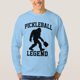 Pickleball Legend Funny Bigfoot T Shirt