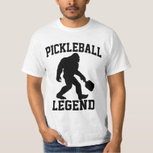 Pickleball Legend Funny Bigfoot