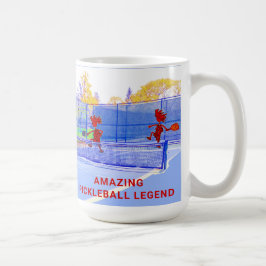PICKLEBALL LEGEND - PERSONALIZE KAFFEMUGG