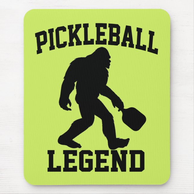 Pickleball Legend Rolig Bigfoot  Musmatta (Framsidan)