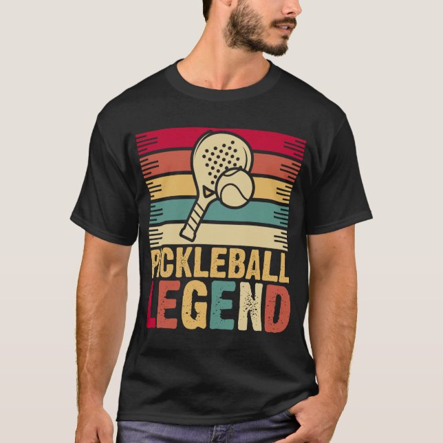 Pickleball Legend T Shirt (Framsida)