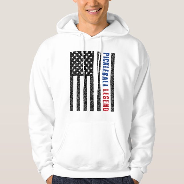 Pickleball Legend USA Hoodie (Framsida)