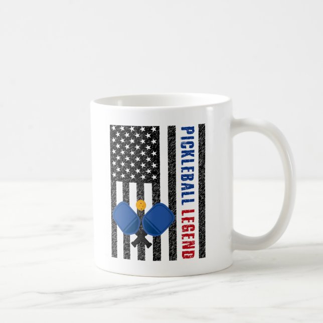 Pickleball Legend USA Kaffemugg (Höger)
