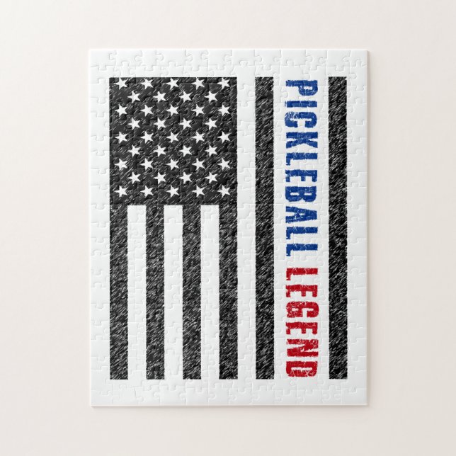 Pickleball Legend USA Pussel (Vertikal)