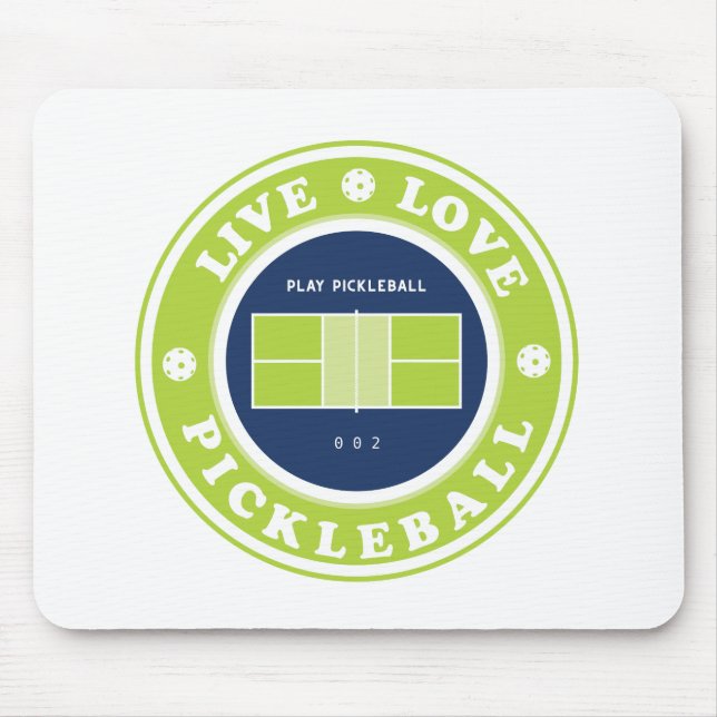 Pickleball: levande pickleball musmatta (Framsidan)