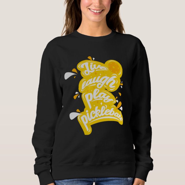 Pickleball - Levla Lätt Spela Pickleball T Shirt (Framsida)