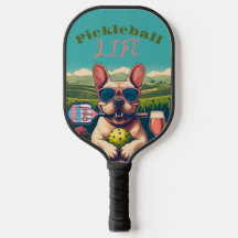 Pickleball Life Paddle - Fransk Bulldog & Rosé
