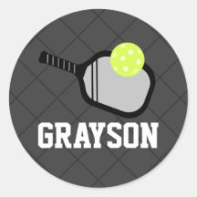 Pickleball Logotyp Black Namn
