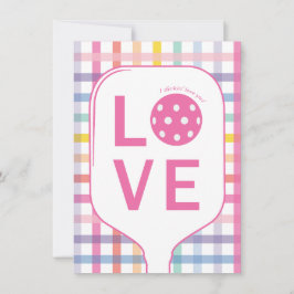 Pickleball Love Card | I Dinkin' Love You Tack Kort